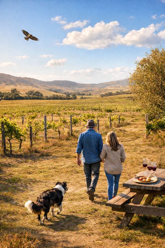 A Vineyard Like No Other: Welcome to Every Man and His Dog Vineyard
