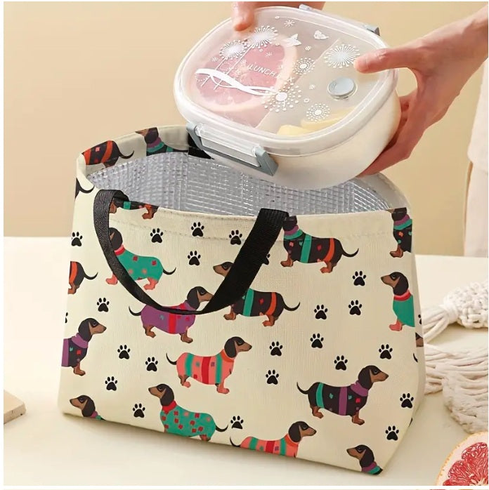 Dog Themed Insulated Bag