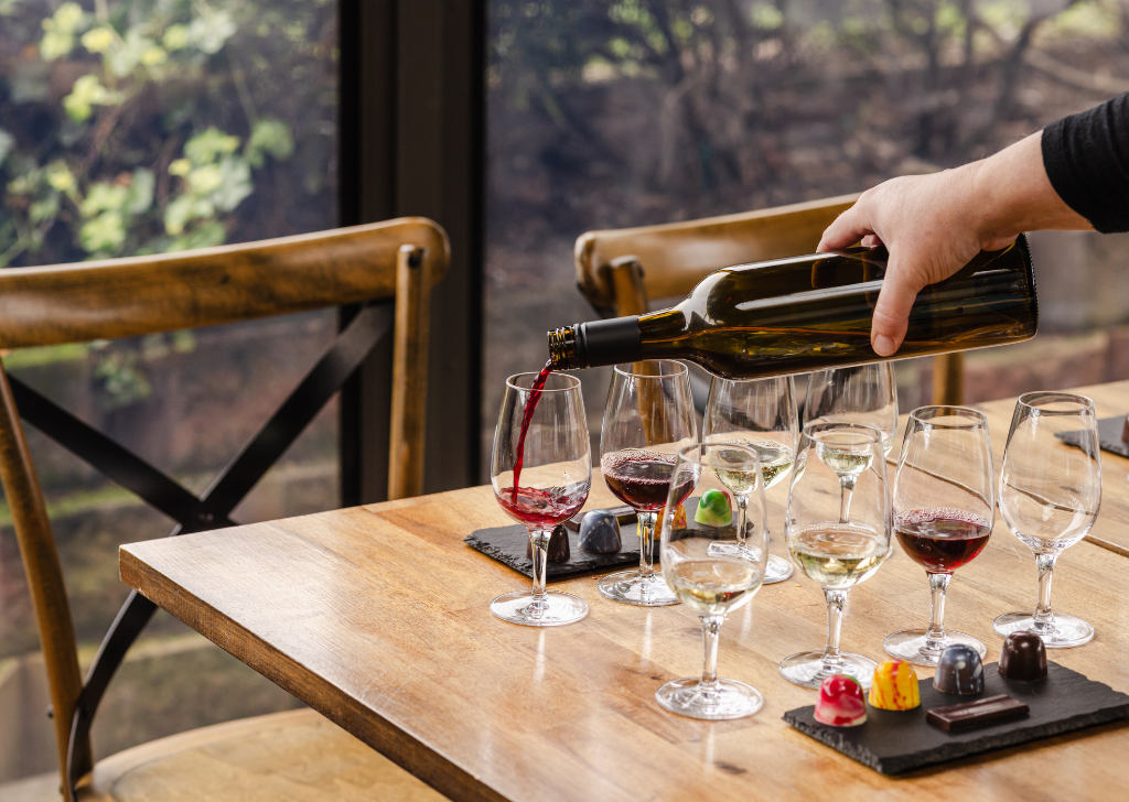 chocolate and wine experiences